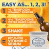 100% Pure L-Ascorbic Acid (Cosmetic Vitamin C Powder for Face) to Make Your Own Premium Beauty Serum, Skincare Mask Treatment, Hyaluronic Serums with Vit C & DIY Facial Skin Care Products 6 OZ view 2