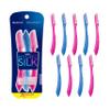 Schick Hydro Silk Touch-Up Dermaplaning Tool with Precision Eyebrow Cover, 9ct | Dermaplane Razor, Face Razors for Women, Peach Fuzz Remover | Beauty Stocking Stuffer view 1