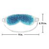 Eye Mask by TheraPearl, Ice Pack, Flexible Gel Beads for Hot Cold Therapy, for Puffy, Swollen Eyes & Relaxation, Non Toxic & Reusable view 2