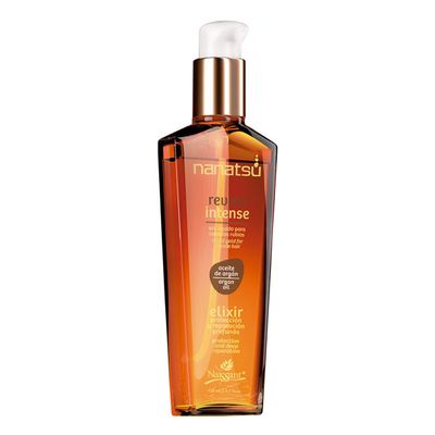 naissant Elixir Argan Oil Hair Treatment | Frizz Control, Heat and UV Protection for Color Treated and Natural Hair | Nourishes, Repairs, and Softens | Increases Shine and Color Vibrancy (4 FlOz)