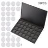 Allwon Empty Magnetic Eyeshadow Makeup Palette with 28Pcs 26mm Round Metal Pans view 2