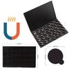 Allwon Empty Magnetic Eyeshadow Makeup Palette with 28Pcs 26mm Round Metal Pans view 3