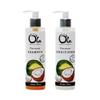 Ola Tropical Apothecary Coconut Organic Shampoo and Conditioner Hair Pair Combo - 8 fl oz each view 1