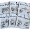 Festival Face Jewels Tattoo - Face Gems Stickers, Temporary Body Gem Sticker Tattoos for Festival, 6-Pack, Clear view 1