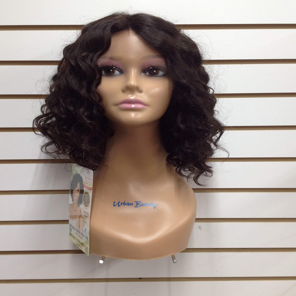 100% Brazilian Virgin Hair Natural Funmi Rod Curl Wig