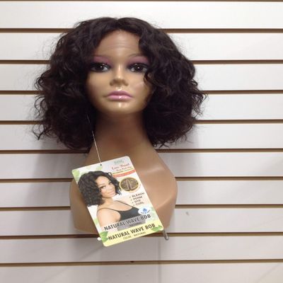100% Brazilian Virgin Hair Natural Wave Bob Wig