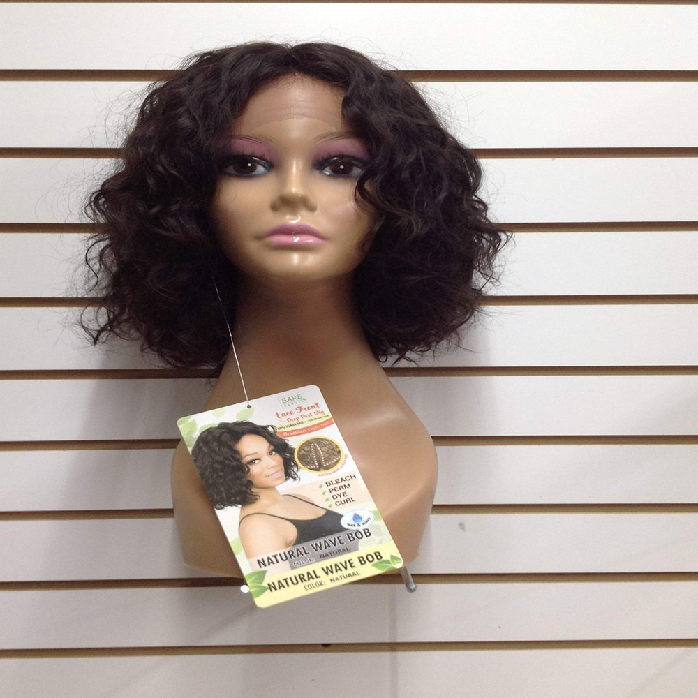 100% Brazilian Virgin Hair Natural Wave Bob Wig