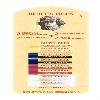 Burt's Bees 100% Natural Moisturizing Lip Balm, Variety Pack (0.15 oz, 8 ct.)