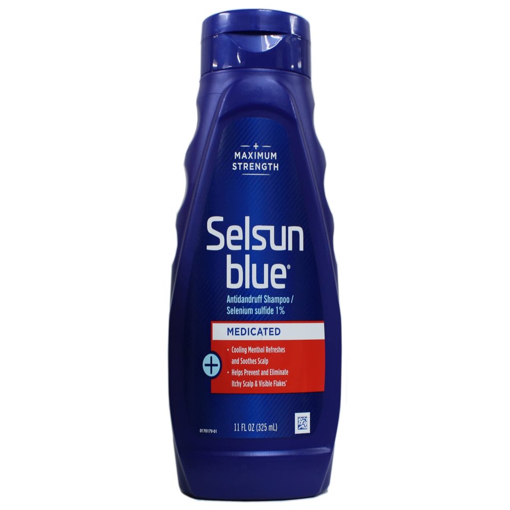 Selsun Medicated Dandruff Shampoo Bottles 11 OZ (Pack of 9)