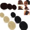 1 Set HiiBaby Bun Maker Hair Former Doughnut Hair Maker Styler brown black LMS Accessory view 2