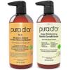 PURA D'OR MD Anti-Thinning Biotin Shampoo & Conditioner Set (16oz x2) Maximum Defense Coal-Tar Strong Scented Hebal Blend Hair Thickening Products For Women & Men, Daily Shampoo For Scalp Health view 1