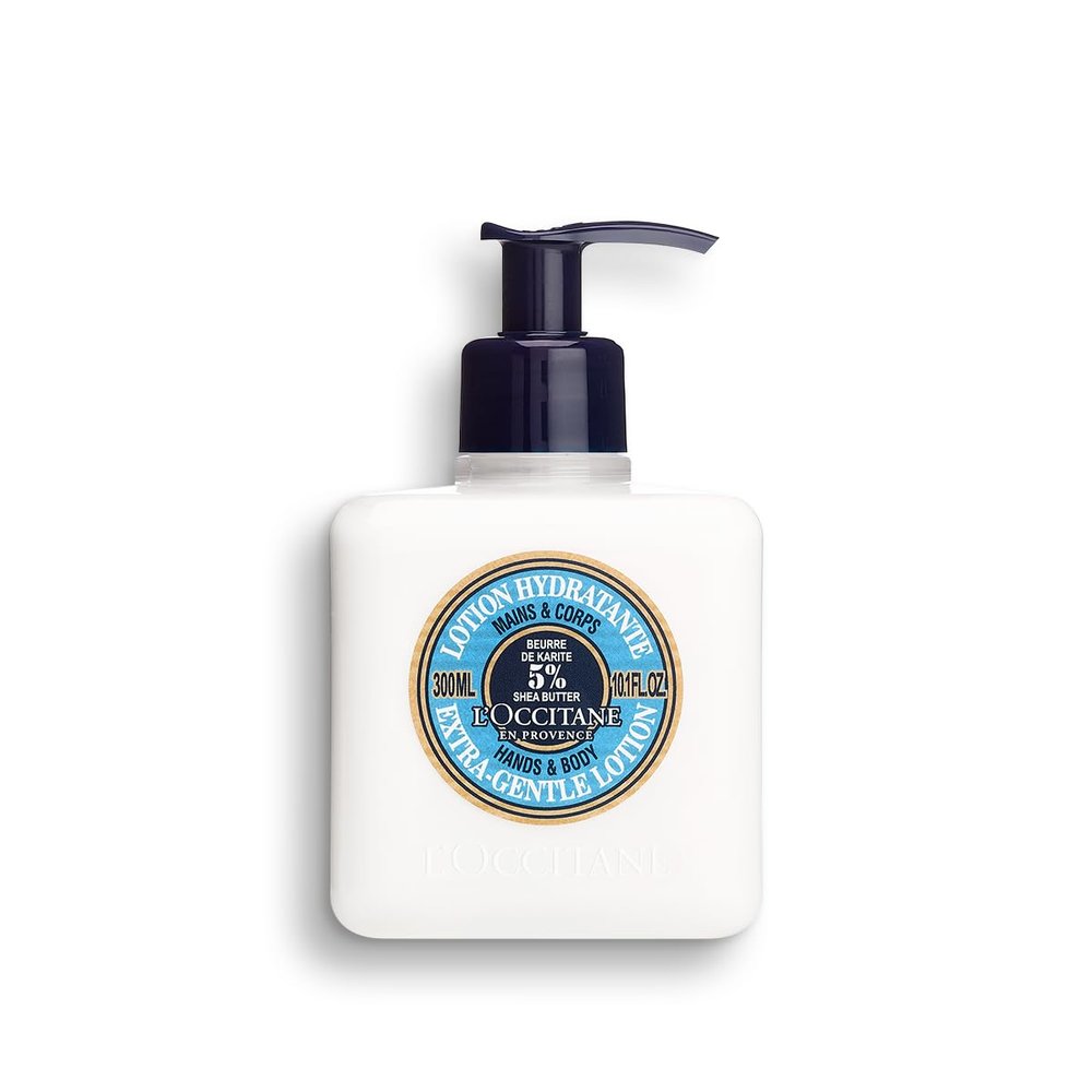 L'Occitane Extra-Gentle 5% Shea Butter Hand & Body Lotion 10.10 fl oz