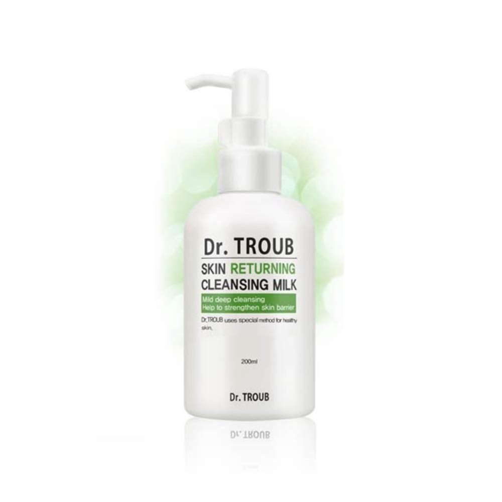 Sidmool Dr. Troub Skin Returning Cleansing Milk Mild Deep 6.7oz K-beauty