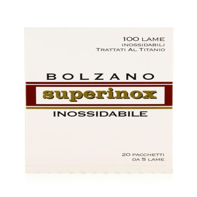 Bolzano, Bolzano Razor Blades, 100 Pack
