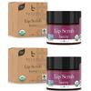 USDA Organic Lip Scrub Berry - USA Made with Natural Ingredients, Moisturizing Scrub Exfoliator for Dry Lips, Lip Sugar Scrubber Exfoliator for Smooth Lips, Small Beauty Gifts view 1