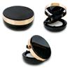 15ml 0.5oz Empty Portable Make-up Powder Air Cushion BB Puff Container Round Cosmetic Cream Case with Powder Puff and Mirror for DIY BB CC Liquid Foundation Cream Box view 2