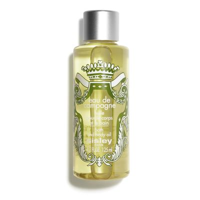 Sisley Paris Eau de Campagne Bath & Body Oil - 125 mL - Soothing, Softening Fresh Scented Bath Oil