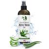 Earth's Daughter Organic Aloe Vera Gel from 100% Pure and Natural Cold Pressed Aloe  Moisturizes - Great for Face - Hair- Sunburn - Aftershave - Bug Bites - 12 oz. view 1