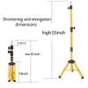 AliLeader Heavy Duty Wig Stand Tripod - 55 Inch Aluminum Adjustable Wig Stand with Rotatable Metal Head for Hairdressing & Exhibitions view 3