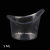 50 Pcs Non Sterile Disposable Plastic Eye Wash Cups Portable Disposable Measuring Cup 5ml Eye Flush Cleaning Cups Vials for Storage or First Aid Kit Use by PPX view 2