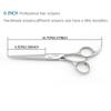 Professional Hair Cutting Scissors Barber Hair Shears Haircut 6 Inch 440c Haircut Shears Hairdresser Scissors KINSARO for Hairdresser Barber or Home Use view 2