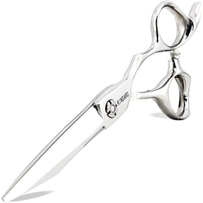 Hair Cutting Scissors Sharp to Cut Hair Cutting Shears Professional Haircut 6 Inch 440c for hairdresser or home use KINSARO for Hairdresser Barber or Home Use