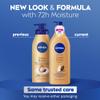 NIVEA Cocoa Butter Body Lotion for Dry Skin with Hyaluronic Acid, Cocoa Butter and Deep Nourishing Serum, 72-Hour Body Moisturizer, 16.9 Fl Oz Pump Bottle view 2