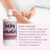 The Lotion Company 24 Hour Skin Therapy Lotion, Baby Powder Fragrance, Full Body Moisturizer, w/ Aloe Vera, Paraben Free, Made in USA, 16 oz bottle + 2 oz travel size view 2