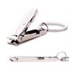 munkees Ultra-Thin Nail Clippers Keychain, Mini Foldable Nail Cutter with Key Ring, Small Portable Stainless Steel Pocket Manicure Set for Travel, Camping, & Outdoors (1-Pack) view 1