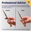 Equinox Professional Razor Edge Series Barber Hair Cutting Scissors - Japanese Stainless Steel Salon Scissors - 6.5 Overall Length - Fine Adjustment Tension Screw - Premium Shears for Hair Cutting view 3