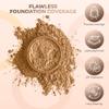 3pc FULL SIZE KIT (DEEP TAN) Mineral Makeup Foundation Set Sheer Powder Bare Face Matte Cover view 3