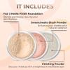 3pc MINERAL MAKEUP SET (FAIR 2) Bare Skin Kit Powder Matte Foundation Organic view 2