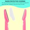 66 Eyebrow Razor and Face Razor for Women and Men, Eyebrow Hair Trimmer and Shaver with Protective Cover,Safe and Newbie Friendly view 2