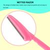 66 Eyebrow Razor and Face Razor for Women and Men, Eyebrow Hair Trimmer and Shaver with Protective Cover,Safe and Newbie Friendly view 3