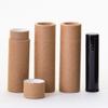 1/2 OZ (Tall) Kraft Paperboard Lip Balm/Deodorant/Cosmetic/Lotion Tubes x25 view 2