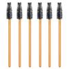 300 Pack Mascara Wands Disposable Eye Lash Brushes Eyebrow Brush Applicator for Eyelash Extensions Makeup Brush Applicator Tools, Gold/Black view 2