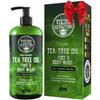 Viking Revolution Tea Tree Body Wash Soap for Men - Helps Athlete's Foot, Jock Itch, Eczema & Body Odors - Extra Strength Tea Tree Oil Men's Body and Foot Wash view 1