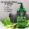 Viking Revolution Tea Tree Body Wash Soap for Men - Helps Athlete's Foot, Jock Itch, Eczema & Body Odors - Extra Strength Tea Tree Oil Men's Body and Foot Wash view 3