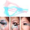 2Pcs Plastic 3 in 1 Makeup Cosmetic Eyelash Tool Upper Lower Eye Lash Mascara Guard Applicator Guide Helper with Eyelash Comb view 1