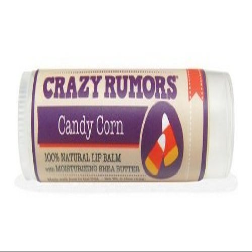 100% Natural Lip Balm, Candy Corn, 0.15 oz (4.4 ml) - Crazy Rumors - Qty 1 by Crazy Rumors