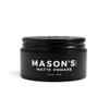 Masons Matte Pomade  Hair Wax for Men with Medium to Strong Hold & Natural Finish - Aloe & Biotin-Infused Hair Pomade for Textured, Sleek Styles - Barbershop-Quality Styling Cream - 3.4 oz view 1