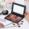 Allwon Magnetic Palette Empty Makeup Palette with Mirror for Eyeshadow Lipstick Blush Powder (Black) view 4