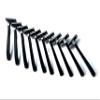 40 Box of Bullet Blades Black Razor Blades Disposable Stainless Steel Hospitality Quality Shavers High End Twin Blade Razors for Men and Women view 2