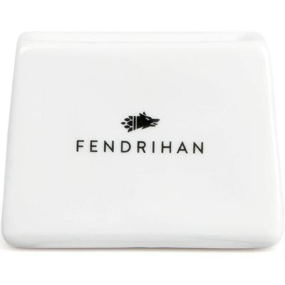 Fendrihan Porcelain Rectangular Disposable Blade Bank 3.5 x 2 x 2.5 (Black)