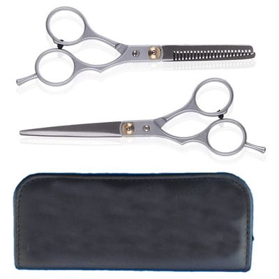 3Pc Professional Hair Cutting Scissors Stainless Steel Shears Barber Salon Razor