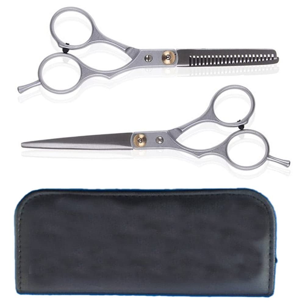 3Pc Professional Hair Cutting Scissors Stainless Steel Shears Barber Salon Razor