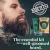 Clubman Pinaud 3-in-1 Beard Kit  Includes Conditioner, Beard Oil and Balm, Starter Kit for Men view 2