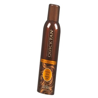 NEW Quick Tan Instant Bronzing Spray Medium Dark Easy to see application 6 oz
