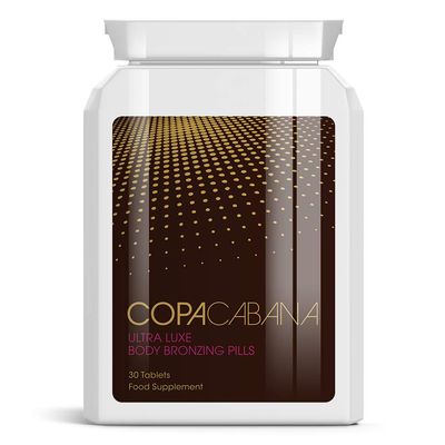 Copacabana Ultra Luxe Body Bronzing Pills TABLETS DEEP DARK BROWN GOLDEN TAN GUARANTEED