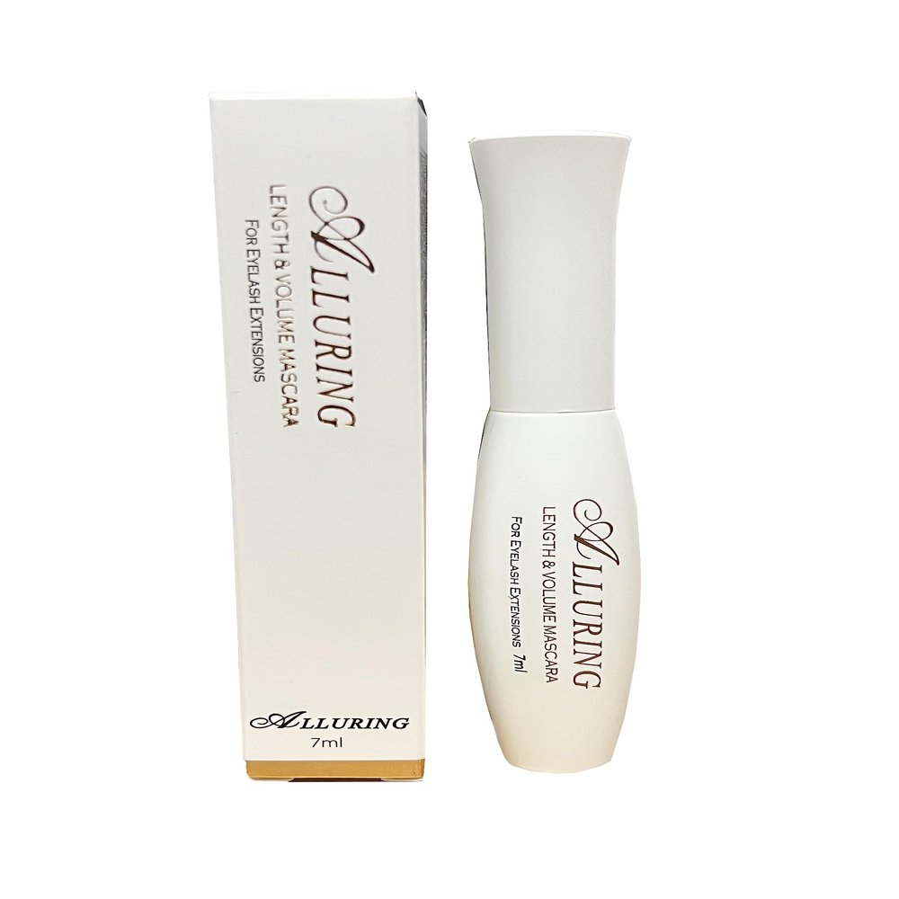 Alluring Length & Volume Mascara for eyelash extensions - oil free